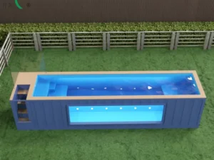 Maßgefertigter 40-Fuß-Fiberglas-Pool