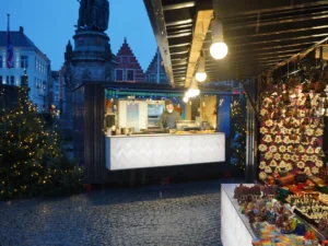 Zerlegbarer Bar-Container 6×2 m XL Blau