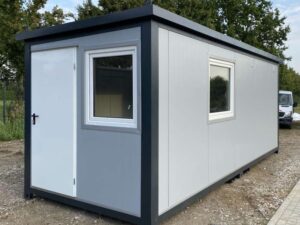 Büro 6×2,4 (WC, Dusche und Küche)